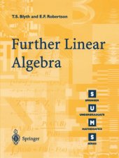 book Further Linear Algebra