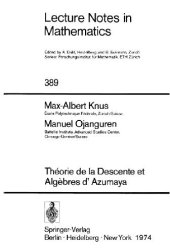 book Theorie de la descente et algebres d'Azumaya