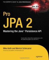 book Pro JPA 2: Mastering the Java (TM) Persistence API