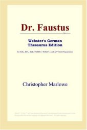 book Dr. Faustus 