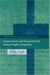 book Corporations and Transnational Human Rights Litigation 