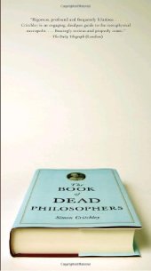 book The Book of Dead Philosophers 