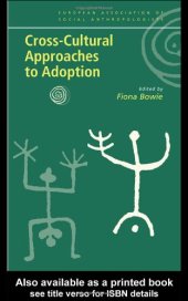 book Cross-Cultural Approaches to Adoption 