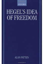 book Hegel's Idea of Freedom 