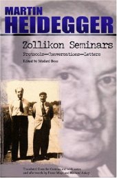 book Zollikon Seminars: Protocols - Conversations - Letters 