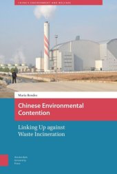 book Chinese Environmental Contention: Linking Up against Waste Incineration