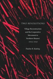 book Two Revolutions: Village Reconstruction and the Cooperative Movement in Northern Shaanxi, 1934-1945