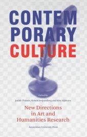 book Contemporary Culture: New Directions in Art and Humanities Research