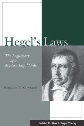 book Hegel's Laws: The Legitimacy of a Modern Legal Order