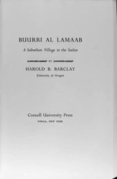 book Buurri al Lamaab: A Suburban Village in the Sudan