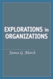 book Explorations in Organizations