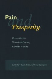 book Pain and Prosperity: Reconsidering Twentieth-Century German History