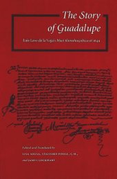 book The Story of Guadalupe: Luis Laso de la Vega’s Huei tlamahuiçoltica of 1649