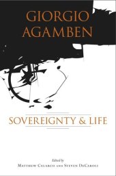 book Giorgio Agamben: Sovereignty and Life