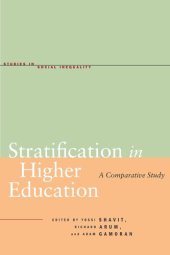 book Stratification in Higher Education: A Comparative Study