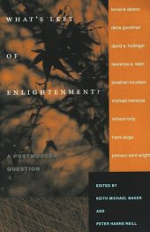 book What’s Left of Enlightenment?: A Postmodern Question