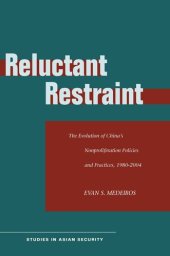 book Reluctant Restraint: The Evolution of China's Nonproliferation Policies and Practices, 1980-2004