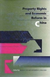 book Property Rights and Economic Reform in China