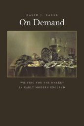 book On Demand: Writing for the Market in Early Modern England