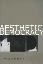 book Aesthetic Democracy