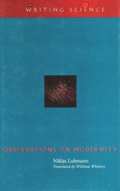 book Observations on Modernity