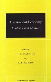 book The Ancient Economy: Evidence and Models