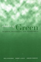 book Shades of Green: Business, Regulation, and Environment