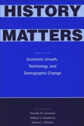 book History Matters: Essays on Economic Growth, Technology, and Demographic Change