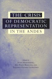 book The Crisis of Democratic Representation in the Andes