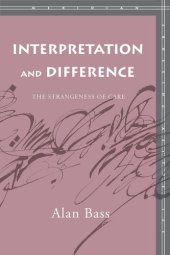 book Interpretation and Difference: The Strangeness of Care