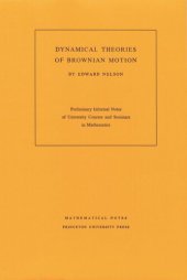 book Dynamical Theories of Brownian Motion