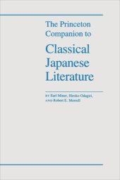 book The Princeton Companion to Classical Japanese Literature