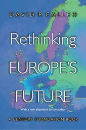 book Rethinking Europe's Future