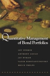 book Quantitative Management of Bond Portfolios