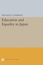 book Education and Equality in Japan