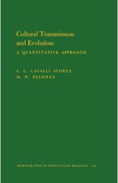 book Cultural Transmission and Evolution (MPB-16), Volume 16: A Quantitative Approach. (MPB-16)