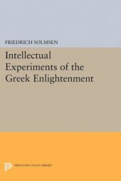 book Intellectual Experiments of the Greek Enlightenment