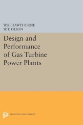 book Design and Performance of Gas Turbine Power Plants