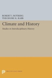 book Climate and History: Studies in Interdisciplinary History