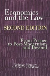 book Economics and the Law: From Posner to Postmodernism and Beyond - Second Edition