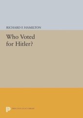 book Who Voted for Hitler?