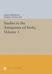 book Studies in the Antiquities of Stobi, Volume 3