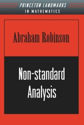 book Non-standard Analysis