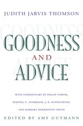 book Goodness and Advice