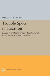 book Trouble Spots in Taxation