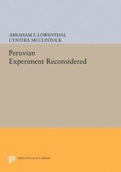 book The Peruvian Experiment Reconsidered