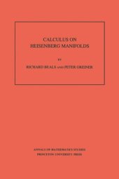 book Calculus on Heisenberg Manifolds. (AM-119), Volume 119