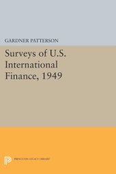 book Surveys of U.S. International Finance, 1949