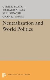 book Neutralization and World Politics