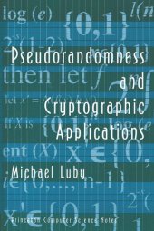 book Pseudorandomness and Cryptographic Applications